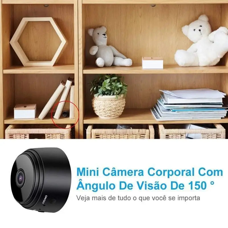 Mini câmera espiã sem fio