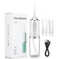 Irrigador Oral Fio Dental Carregador USB