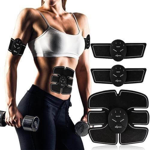 Tonificador Estimulador Abdominal Elétrico Smart Fitnes