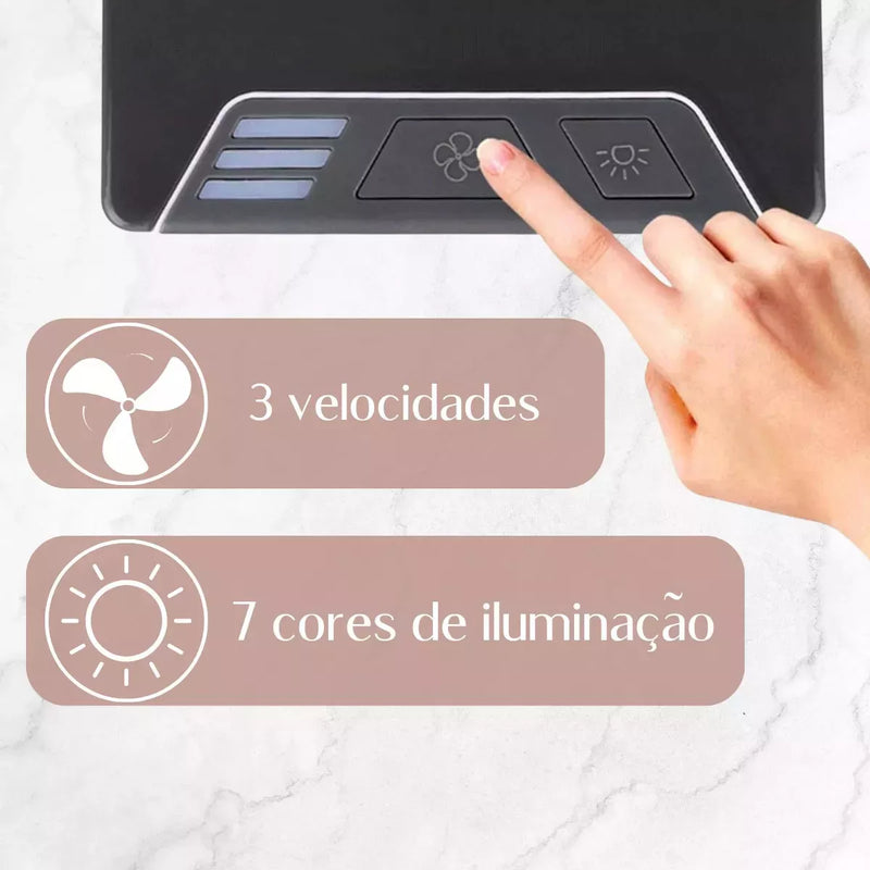 Mini Ar Condicionado Climatizador  - Umidificador Loop Store - Últimas unidades 🔥