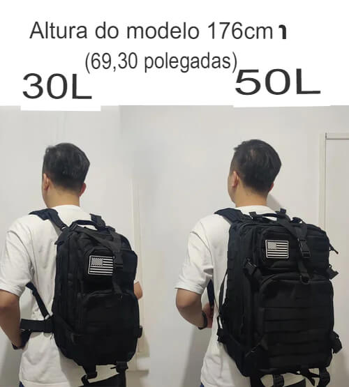 Mochila Elitte Impactto 30L / 50L Impermeável