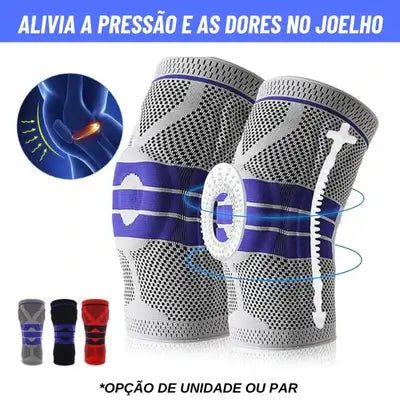 Joelheira de Compressão Ortopédica ALYVIO PRO Gel Profissional