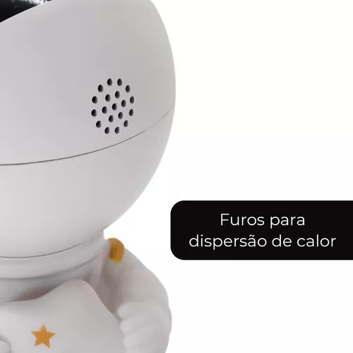 Projetor De Luzes Galáxia Estrelas Astronauta Com Controle🔥