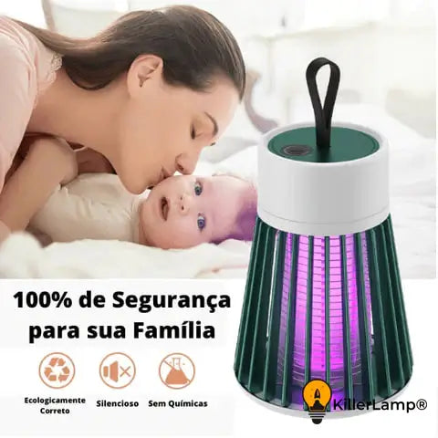 KillerLamp® - Luminária repelente mata mosquitos